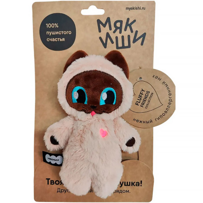 Мягкая игрушка Котёнок Тай 18 см Мякиши 4630199644714 4