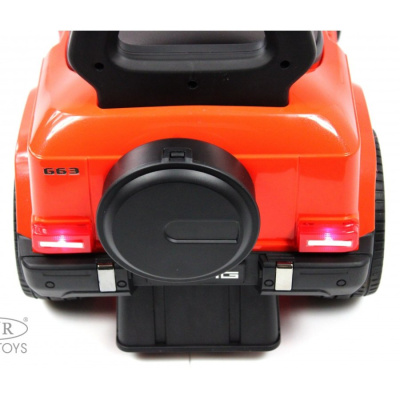 Детский толокар Mercedes-Benz G63 RiverToys Z001ZZ-D красный бриллиант 05