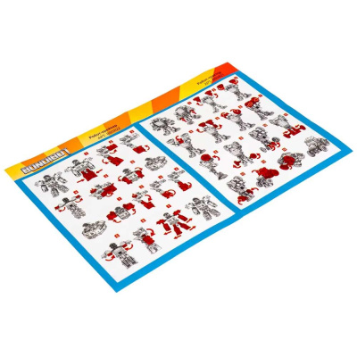 Трансформер Bondibot Робот-трактор метро 2 в 1 Bondibon ВВ5821 4