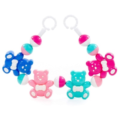 Погремушка-подвеска Весёлые мишки Полесье 71583 05