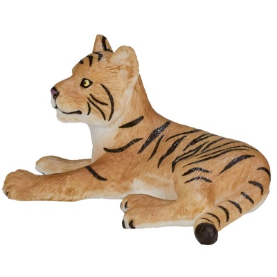 ФигуркаТигренок (лежащий) Konik AMW2023-1