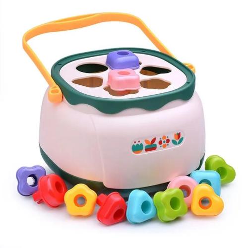 Развивающая игрушка Сортер Цветочки Huanger HE8078 фото 4