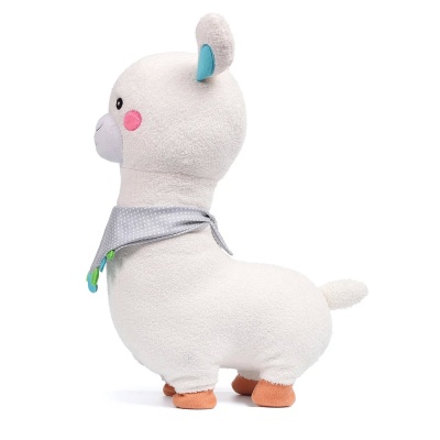 Мягкая игрушка-обнимашка с погремушкой Лама Alabama BabyOno 444