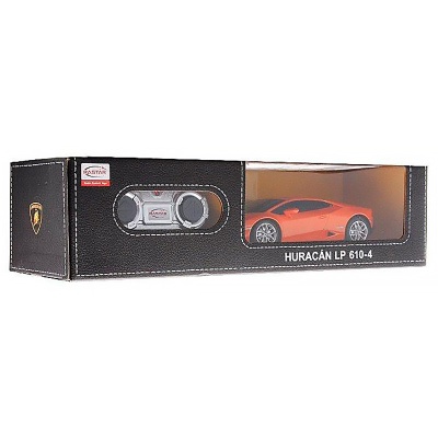 Радиоуправляемая машина Lamborghini Huracan LP 610-4 масштаб 1:14 Rastar 70860O оранжевый