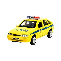 Металлическая машинка Lada-2114 Samara Милиция Технопарк 2114-12-SLPOL-YE