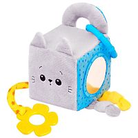 Развивающая мягкая игрушка Кубик Котёнок Кекс Мякиши 629
