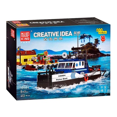 Конструктор Полицейский борт 413 деталей 10084 2