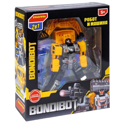 Робот-трансформер Bondibot Экскаватор Bondibon ВВ6048