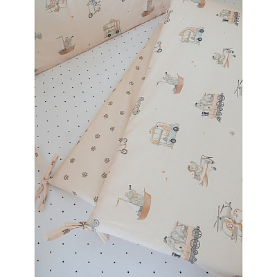 Набор бортиков для детской кроватки Письмо другу Lappetti 1133/4 5