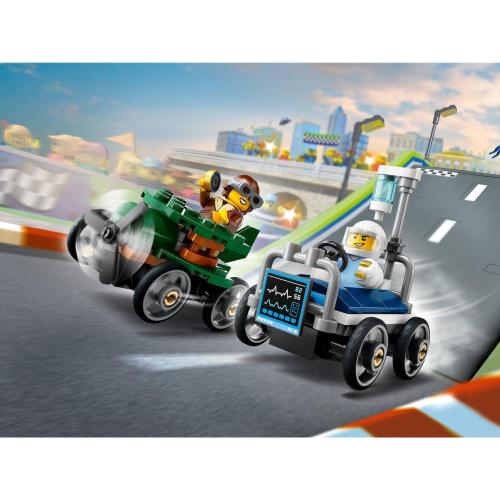 Конструктор Lego City 60459 Самолёт против машины скорой помощи фото 7
