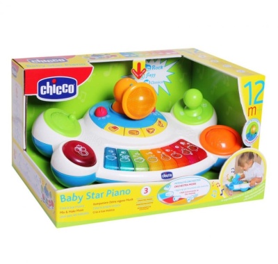 Пианино Маленькая звездочка Chicco 60077