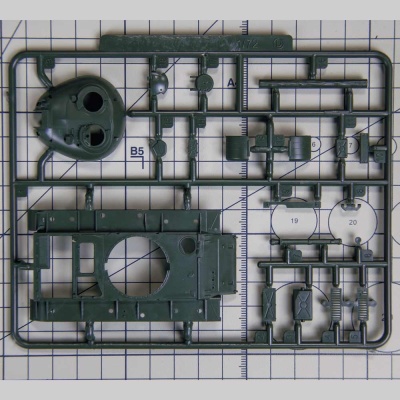 Сборная модель Советский танк-55 1:72 Моделист ПН307279 2