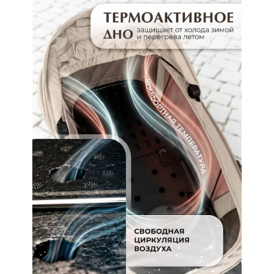 Коляска 2 в 1 Sweet Baby SBL Elegante Therma (Colore) Cream 05