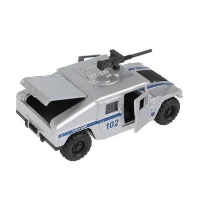 Машина Полицейский внедорожник 12см Технопарк HUMVE-12SLPOL-SR 2