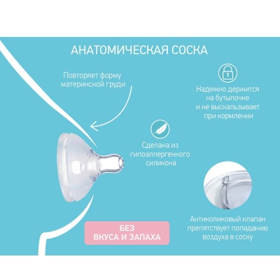 Бутылочка для кормления 160мл Roxy-Kids RBTL-002 3