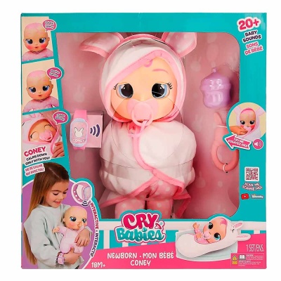Кукла интерактивная Кроха Кони 32 см Cry Babies IMC Toys 43642 5