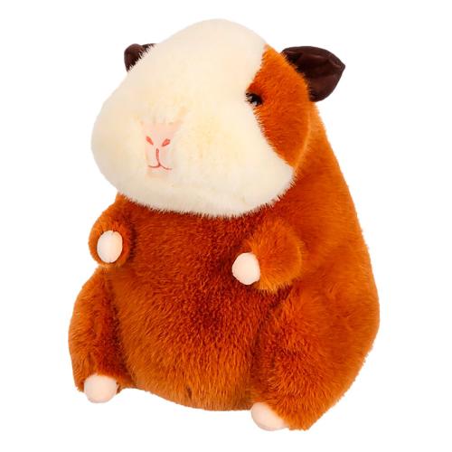 Мягкая игрушка Хомяк золотисто коричневый 23 см Relana RL24221-23