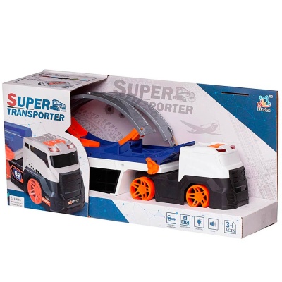 Автовоз трек парковка с мертвой петлей Junfa WT-07957 2