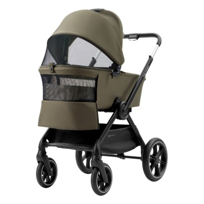 Коляска 2 в 1 Happy Baby Kidlander dark olive 02