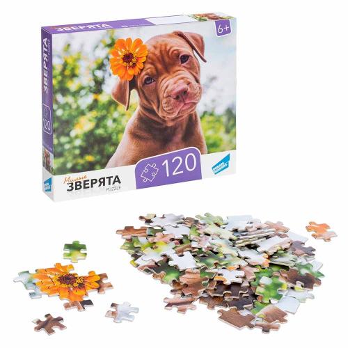 Пазл 120 Зверята Dream Makers RI1203 фото 2