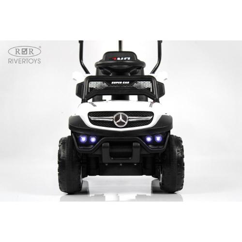 Детский электромобиль RiverToys G005GG белый фото 2