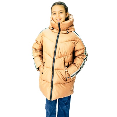 Пальто для девочки размер 164 Deloras 22271 кремовый 2 Пальто для девочки размер 164 Deloras 22271 кремовый 2