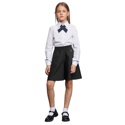 Юбка-шорты школьная Премиум Ballover ЮШд1 черная 2