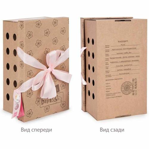 Мягкая игрушка Кошка Ли-Ли в шапке с бантом 24 см Budi Basa LK24-139 фото 3