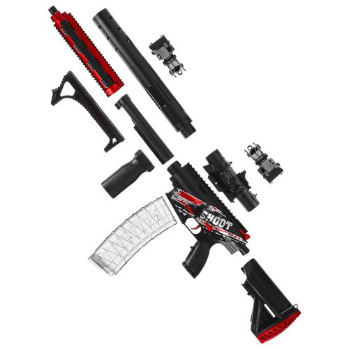 Игрушечное оружие Автомат с глушителем 20 патронов Рыжий кот Y25249027 фото 3
