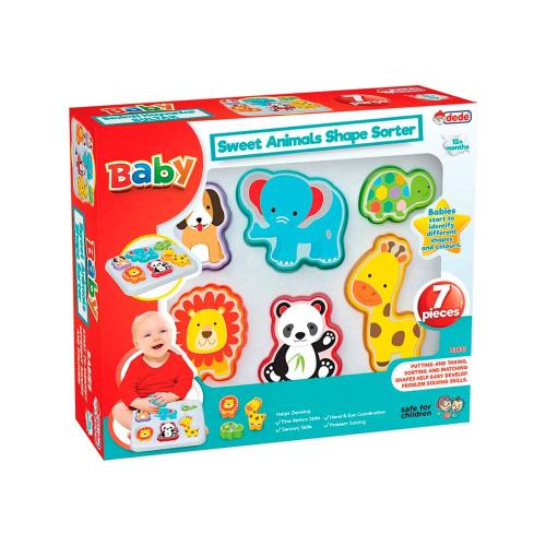 Игрушка Логика вкладыши Африка DeDe 03431 фото 4