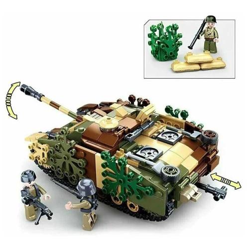 Конструктор пластмассовый Самоходка Штуг Sluban M38-B0858 фото 2