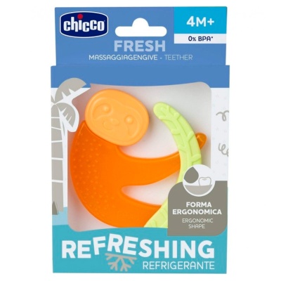 Игрушка с зубным кольцом Fresh Monkey Chicco 00028130300000