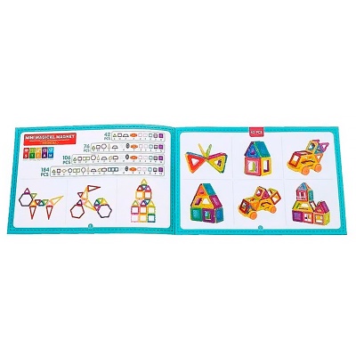 Конструктор магнитный Mini Magical Magnet 42 детали M005 4