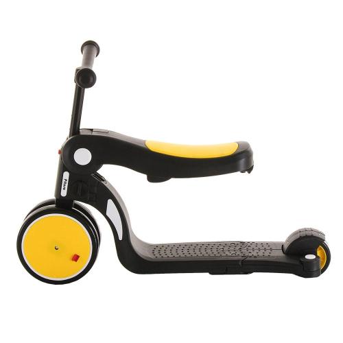 Трёхколёсный самокат Pituso HD-200-Yellow жёлтый фото 4