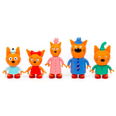 Конструктор Макси Три кота Дом котов 102 элемента Полесье 94944 4