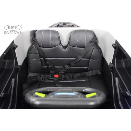 Детский электромобиль RiverToys М222БХ серый фото 11