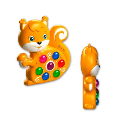Музыкальная игрушка Белочка Азбукварик