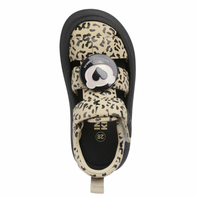 Сандалеты Indigo Kids 23-640C леопард бежевый 5
