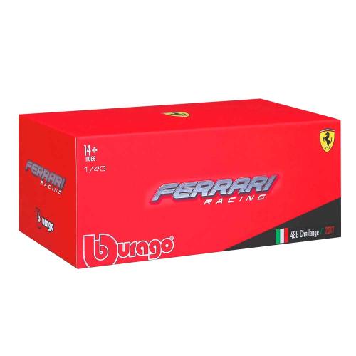 Коллекционная машинка Ferrari Racing 488 GTE 2017 Bburago 18-36301 фото 4