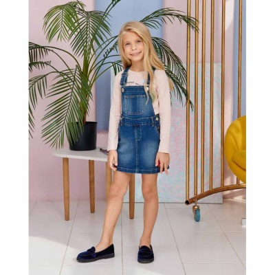 Сарафан джинсовый ShiShoo A21G_J1_Blu