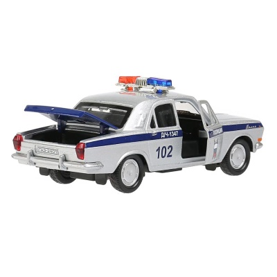 Коллекционная машинка ГАЗ-2401 Волга Полиция Технопарк 2401-12POL-SR 05