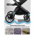 Коляска 2 в 1 Amarobaby Genius серый