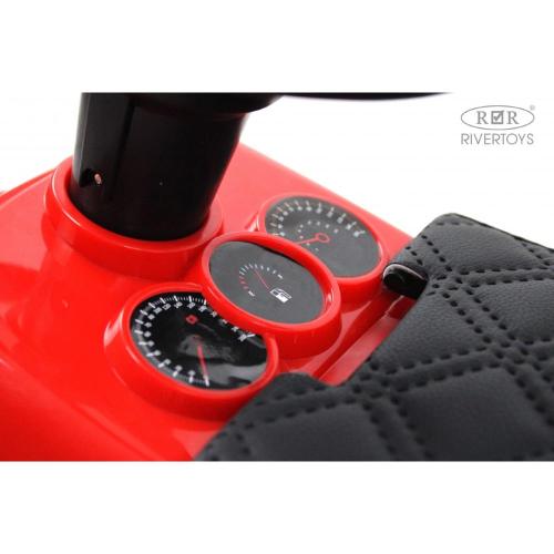 Детский толокар RiverToys F004FF красный фото 6