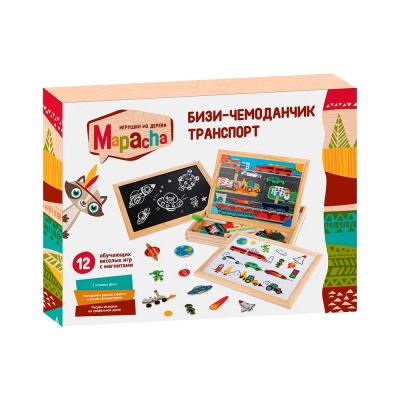 Бизи-чемоданчик Транспорт Mapacha 76841 5