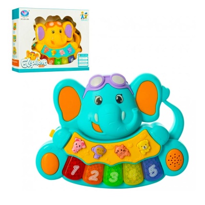 Развивающая игрушка Пианино Слоненок Mommy Love 855-28A