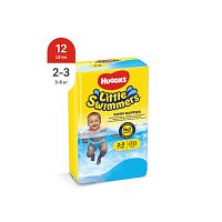 Подгузники-трусики для плавания Huggies Little Swimmers 2-3 (3-8кг) 12шт