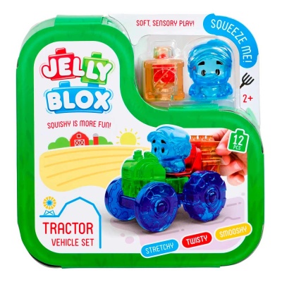 Конструктор Jelly Blox Трактор 12 деталей Goliath 936765.006 2