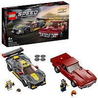 Конструктор Speed Champions Chevrolet Corvette 2шт Lego 76903