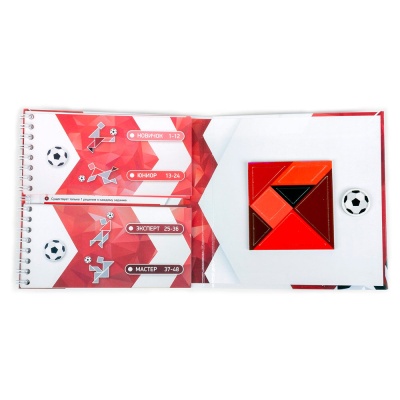Магнитная головоломка Танграм Футбол Десятое королевство 02863