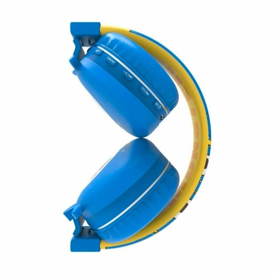 Наушники детские беспроводные Монстрик YLFS-09BT синие 3